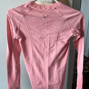 Lululemon Athletica Pink Crew Neck Sweater